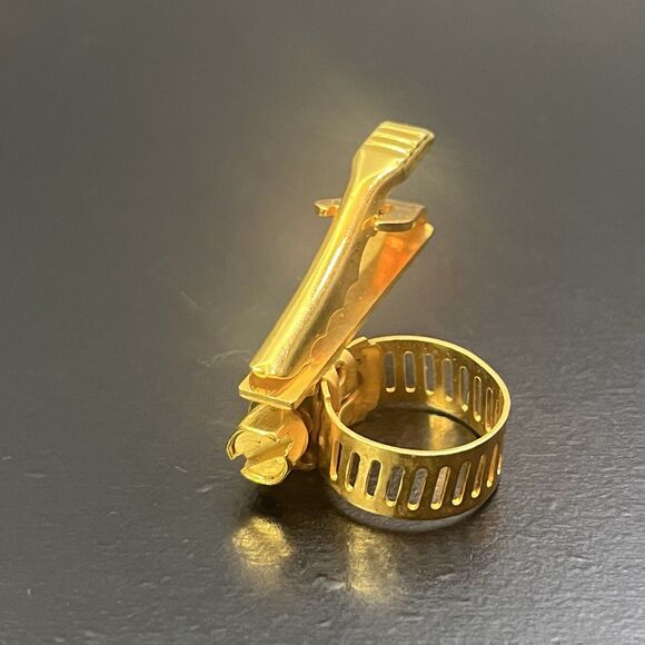 Hose Clamp Ideal 6202 Vintage SMALL Tie Bar Clip auto parts mechanic - Picture 2 of 10